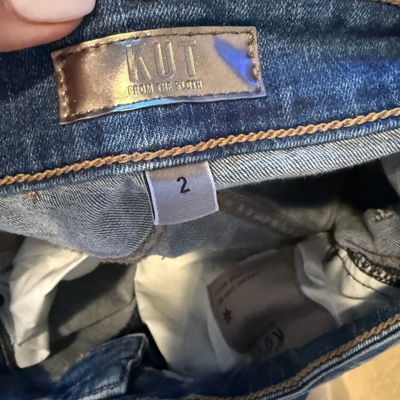 Kut from the Kloth Natalie High Rise Bootcut Jeans in Studious size 2 - Picture 7 of 7